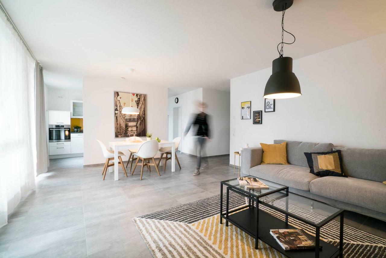 Apartwehr Business&Ferien Apartment Gelb Exterior foto